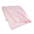 American Baby Company Fleece Blanket with Silk-Like Satin Trim, Soft & Cozy, Pink, 30" x 30"