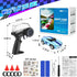 1/64 4WD 6 7 8-12, RC Drift Car, Mini Drift RC Cars Micro Remote Control Car with LED Lights and Speed Switch, Ideal