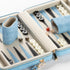 Lingle Backgammon Sets Backgammon Backgammon Set for Adults, Classic Board Game with Folding Faux Leather Case