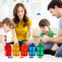 Set,60 Set FNJO Magnetic Tiles, Magnet Building PCS Building Blocks STEM Preschool Montessori Toy for Kids Boys Girls