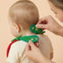 Strawberry Shaped Drool Bib Premium Handmade Baby Bib for Infants & Toddlers | Soft, Absorbent, Gentle Cotton | Unique
