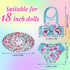 8 18 Inch Summer Playsets 18 Inch Kajaia Pcs Doll Clothes and Accessories Dolls Swimsuits Beach Include Doll Swimsuit