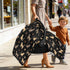 DOMIKING Leopard Cats Black Print Baby Car Seat Cover Breathable Infant Car Seat Cover for Babies Lightweight Carseat