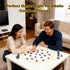 XAKNXGU 24 Set Chess Game with Stones, Christmas Family Games for Kids and Adults, Best Multiplayer Strategy Board