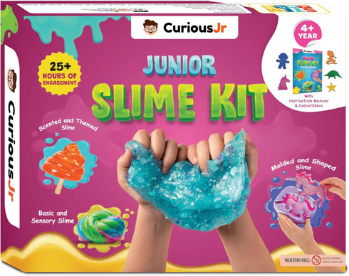 PW DIY Slime Making Kit for Kids 4+ Years, 10+ Glitter, Scented, Butter