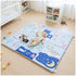 TODALE Foldable Baby Play Mat 50x50 Inch - Thick Padded Floor Mat