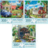 Bits and Pieces - Value Set of Three (3) 300 Piece Jigsaw