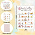 Tea Party Bingo Game - 24 Players Bingo for Teenagers, School Party, Birthday, and Garden Tea Bridal Party