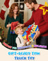 Noaln 3 4 5 6 7 15" Kids Toys for Years Old Boys, Large Tow Truck Toy, Friction Powered Transport Toy Trucks