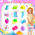 OCTERIC 150 Pack Pack Mochi Squishy Toys Kawaii Squishies Stress Relief Toys Boys Girs Party Favors Bulk Birthday Gifts
