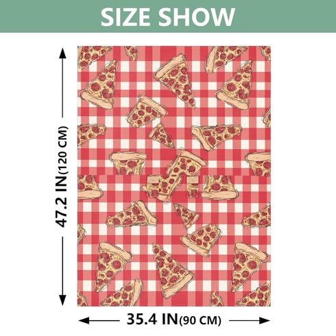 Mazeann Pizza Slices Plaid Car Seat Cover Baby Breathable Soft Infant Carseat Covers Canopies Babies Carrier Covers