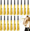 Twavang 24 Pcs Glitter Noise Makers Metallic Fringed Party Blower for Adults Birthday
