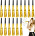 Twavang 24 Pcs Glitter Noise Makers Metallic Fringed Party Blower for Adults Birthday