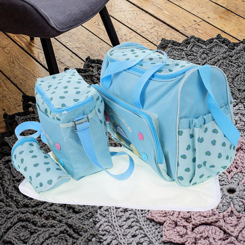 Mummy Stylish Grey Diaper Handbag for Nursery Essentials