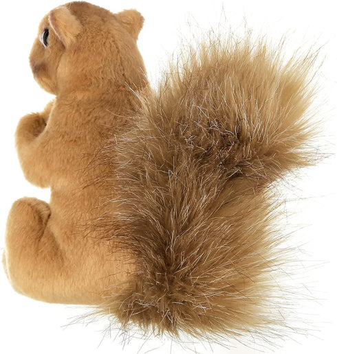 Bearington Collection Copper Plush Squirrel Stuffed Animal, 7 Inch