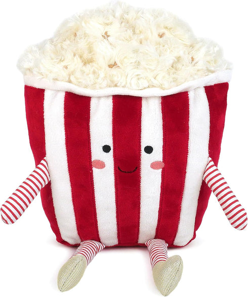 MON AMI Pablo Popcorn 13-Inch Food Plush Toy for Boys & Girls