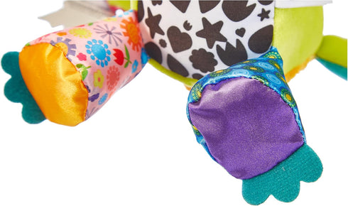 Lamaze Clip On Car Seat and Stroller Toy - Flip Flap Dragon, Sensory Toys for Babies, Travel Toys