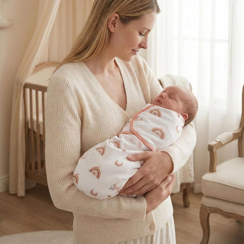 3-Pack 0-3 GLLQUEN BABY Organic Baby Swaddle Sleep Sacks for Newborn - Baby Swaddles Months, Newborn Swaddling Sack