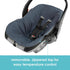 JJ Cole Baby Bundle 365 – Lightweight Baby Car Seat Cover & Stroller Accessory for Year Round Comfort