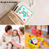 My First Photo Book for Baby or Toddlers, 21 4x6 Photos, Soft Cloth Family Album, Cute Gift for Newborns (Green)