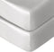 NTBAY 2 Pack Silk Satin Fitted Crib Sheet, Super Soft and Silky