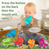 ALASOU 6 PCS Dinosaur Truck Car Toys with Playmat/Storage Bag, Baby Toys for 1-3 Year Old Boys, Birthday Gift