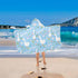 Burbuja 3-10 24x50 Cute Geese Hooded Bath Towel for Kids, Soft Absorbent Plush Beach Towel Wrap for Girl Boy Shower
