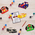 GEECOZYLIFE 24 Set Thank You for Coming Gifts - PCS Race Car DIY Crafts Kit - Unfinished Wooden Car Painting - Race Car