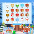 Nurcazo 150PCS Set 3+ Magnetic Building Blocks for Kids, Snow Winter Village Magnetic Cubes, STEM Construction Toys
