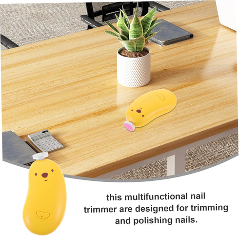 Trimmer Set 6 Beavorty Electric Baby Nail with Grinding Heads and LED Illumination Safe Nail File for Infants