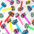 PLOUGVI 24Pcs Truck Bubble Wands for Birthday Party Favors Decorations, Durable Truck Bubble Toys for Kids Pinata