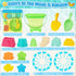 Set 3-10 RACPNEL Collapsible Beach Toys for Kids, Foldable Sand Bucket and Shovels with Mesh Bag, Sand Castle Building