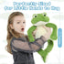 17.7 Inch Muiteiur Plush Frog Stuffed Animal, Cute Frog Soft Toy with White Belly, Stuffed Frog Plush Toy Gift for Kids