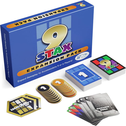 Card Game Expansion Pack – Family-Friendly Fun for Kids, Teens & Adults – Expands Game Play to 6 Players