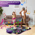 3-12 6-Button 5 3 4 5 6 7 8 9 10+ Flooyes Dance Mat Toys for Year Old Kids, Electronic Dance Pad with Light-up Wireless