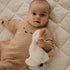 9.8 Inches (Pack 1) Helga The Goose, Pacifier Holder, Security Blanket Lovey, Infant Stuffed Toy, of (Cannoli Cream)