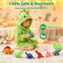 Lemofix 3-5 4-8 Set Color Changing Dinosaur Bath Toys: No Hole Mold Free Bath Toys for Kids Ages & | Magic Water