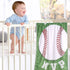 47"x40" SUKOON Baseball Monthly Milestone Blanket for Baby Boy/Girl | Includes Frame and Bib | Large | | Personalized