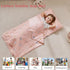 DuShow Cotton Toddler Nap Mat with Pillow and Blanket,Extra Large Rolled Napping Mats,Slumber Bags for Boys Girls,Kids