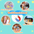 6Pcs Magnetic Men for Toddlers Kids, Colourful Travel Magnetic People Figures for Airplane Car, Fidget Toys Road Trip
