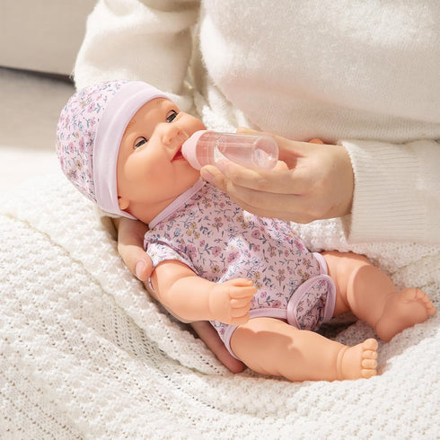 Doll,15 Inches 3+ Mother Love Potty Training Interactive Baby Doll, Baby Doll that Pees with Drinking,Baby Dolls that