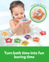 Coogam Floating Bath Toy for Toddlers, 12pcs Farm Animal Bathtub Toy Set for Preschool Learning Activities