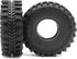 2pcs RC 1.9 Mud-Terrain Tires, Height 121mm/4.75inch for 1/10 Redcat Gen8 / Traxxas TRX-4 / Axial SCX10