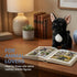 ZHONGXIN MADE 13" Black Bulldog Plush Toy - Realistic Standing Black Bulldog Dog Stuffed Animal, Cute Dog Puppy Plushie