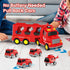 FunMission 3-9 Old5 1 3 4 5 6 7 Toddlers Fire Truck for Kids Year in Friction Power Vehicle Car for Years Old Boys