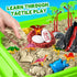Dinosaurs Sensory Bin Kit with Play Sand - Engaging Sandbox for Kids