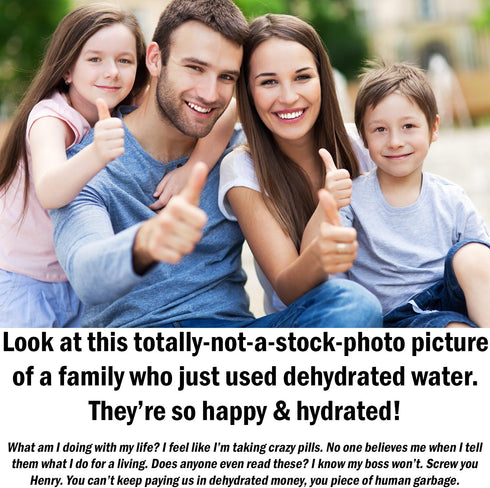 Witty Yeti Dehydrated Water 16oz Can, New Formula! Essential Camping Supply, Funny Gag Gift for Men & Women.