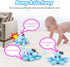 Musical Octopus Baby Toy, Crawling & Rotating Toy with Recording, Light-Up Voice Control for 2-6 Year Olds