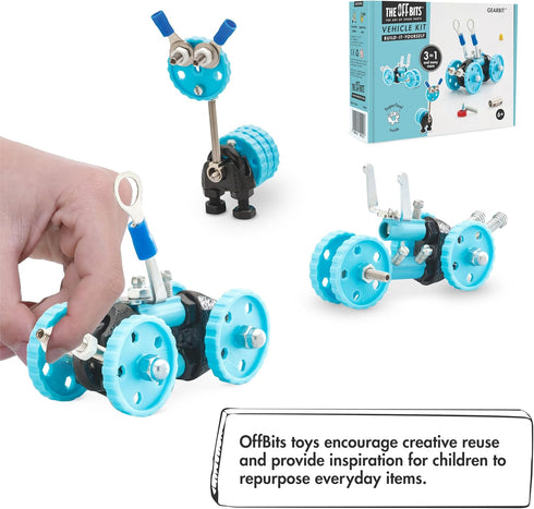 Vehicle Stem Building Toys, Educational Build Your Own Robot Toy for Kids Age 6+