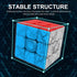 3x3x3 Speed Cube, Stickerless Magic Cube, Smooth Turning Puzzle Box, Educational Toy for Child's Concentration